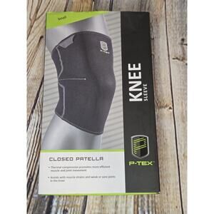 P-TEX Closed Patella Knee Sleeve, Small- 13-14.5
